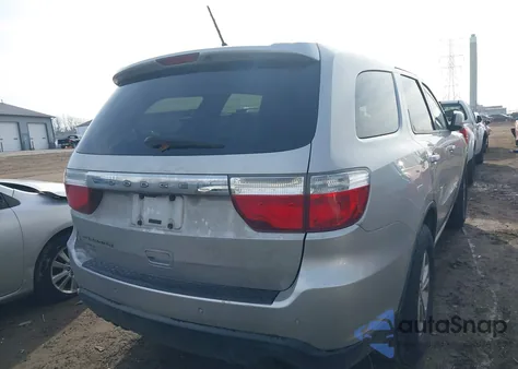 2012 Dodge Durango Sxt z USA, uszkodzony, nr VIN 1C4RDJAG9CC207034